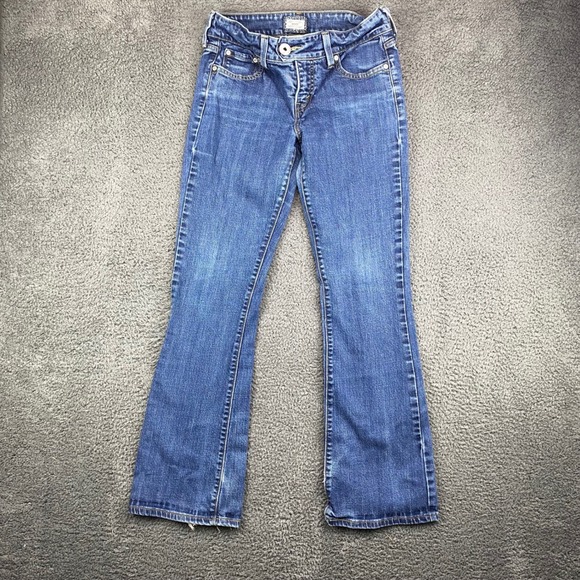 Levis Womens 4 Medium Denim Jeans Blue Boot Cut Casual Everyday - Picture 1 of 8